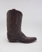 Vintage Brown Cowboy Boots - UK8