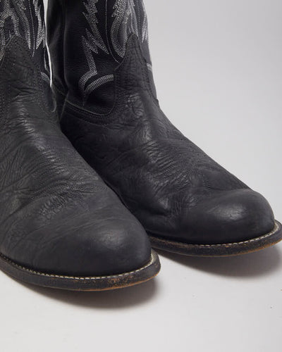 Vintage Brahma Cowboy Boots - UK12