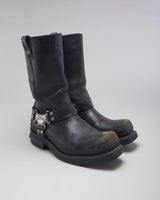 Vintage Harley Davidson Biker Boots - UK9.5