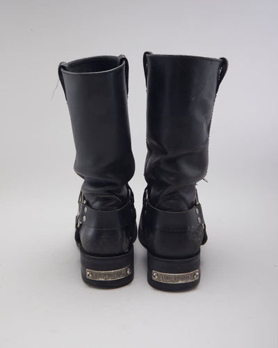 Vintage Harley Davidson Biker Boots - UK9.5