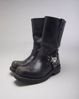Vintage Harley Davidson Biker Boots - UK9.5