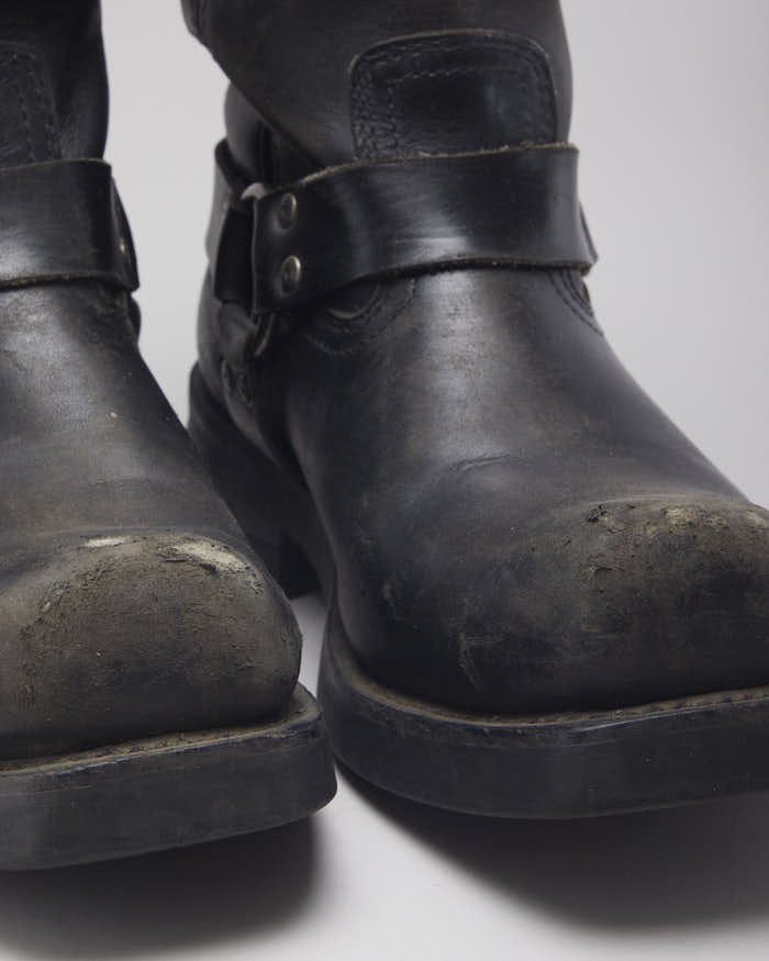 Vintage Harley Davidson Biker Boots - UK9.5