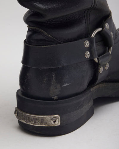 Vintage Harley Davidson Biker Boots - UK9.5