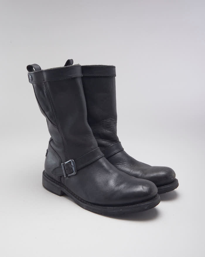 Vintage Harley Davidson Biker Boots - UK9