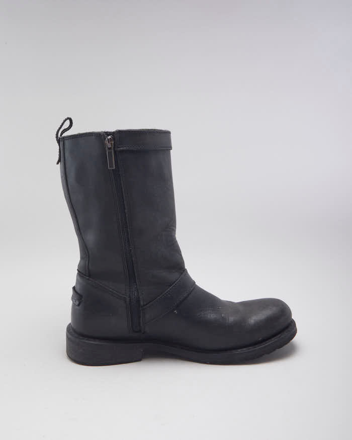 Vintage Harley Davidson Biker Boots - UK9
