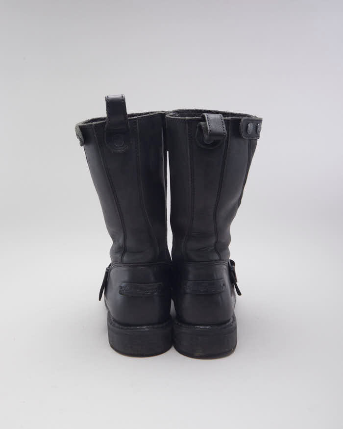 Vintage Harley Davidson Biker Boots - UK9