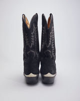 Boulet Black Cowboy Boots - UK9.5