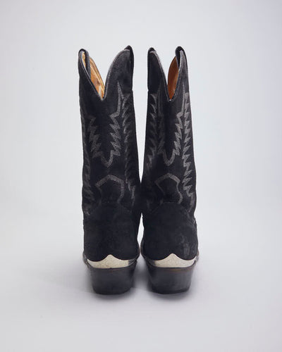 Boulet Black Cowboy Boots - UK9.5