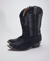 Boulet Black Cowboy Boots - UK9.5
