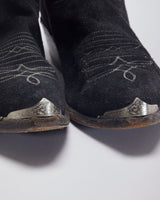 Boulet Black Cowboy Boots - UK9.5