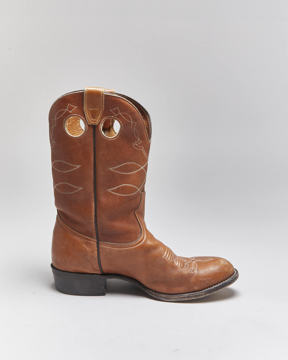 Vintage Boulet Cowboy Boots - UK9