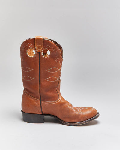 Vintage Boulet Cowboy Boots - UK9
