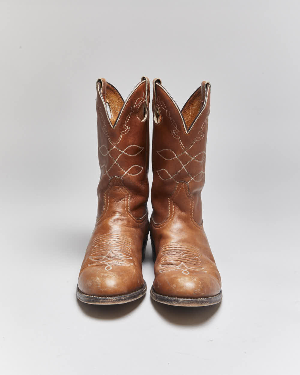 Vintage Boulet Cowboy Boots - UK9