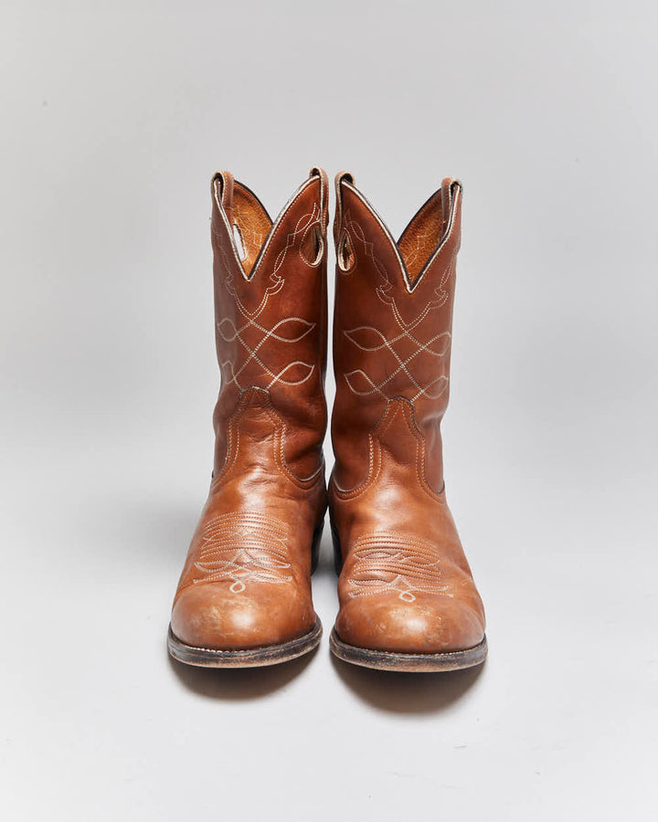 Vintage Boulet Cowboy Boots - UK9