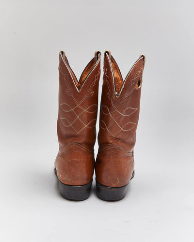 Vintage Boulet Cowboy Boots - UK9