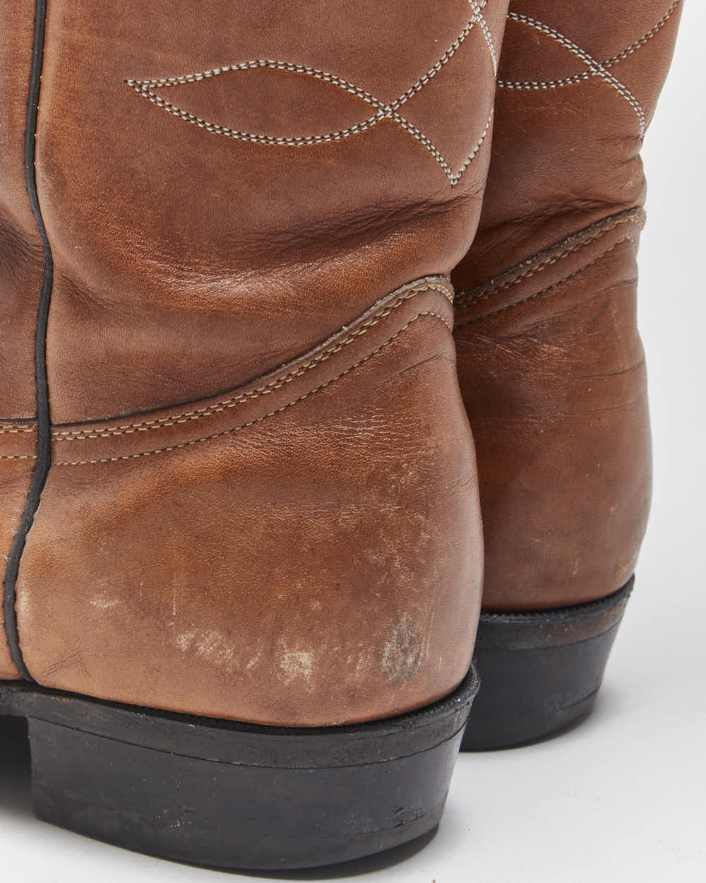 Vintage Boulet Cowboy Boots - UK9