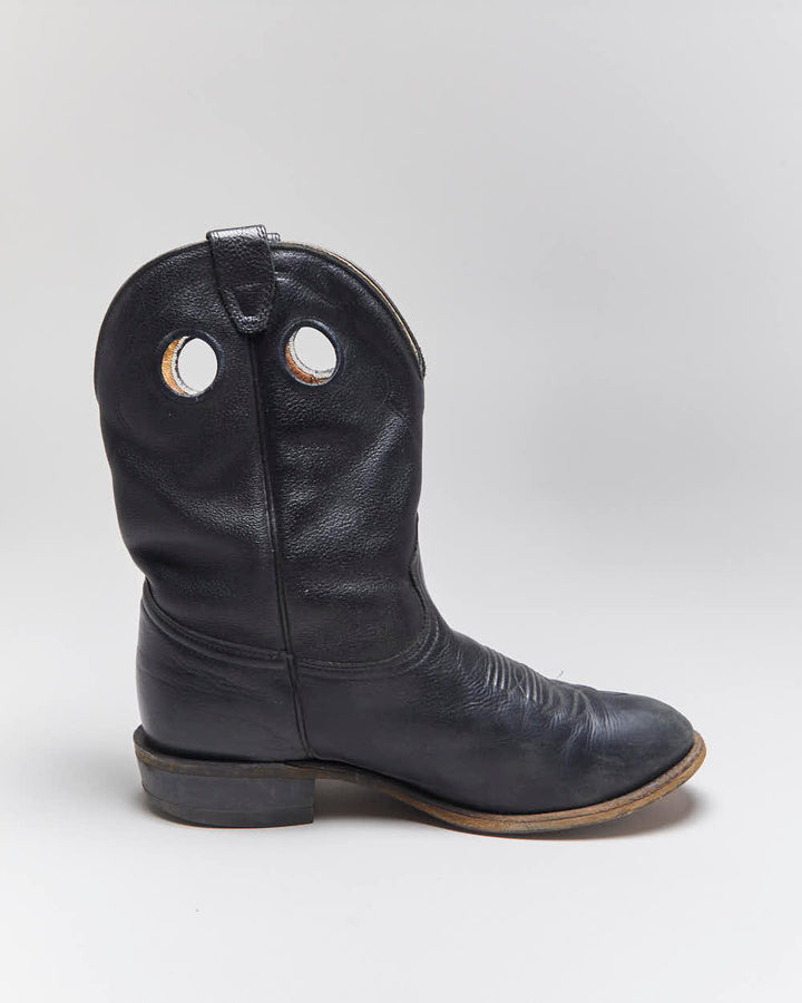 Vintage Boulet Cowboy Boots - UK10