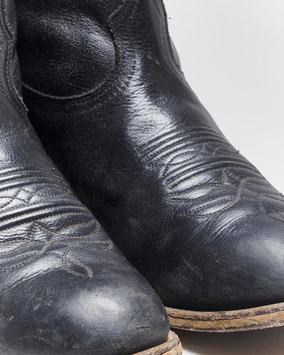 Vintage Boulet Cowboy Boots - UK10