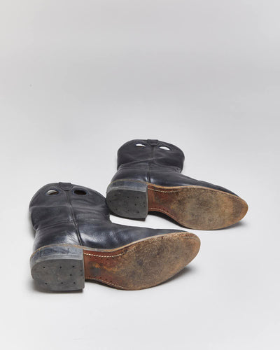 Vintage Boulet Cowboy Boots - UK10