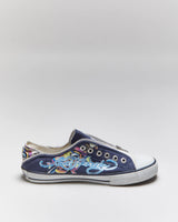 Vintage Y2k 00s Ed Hardy Zip Slip On Trainers - UK8