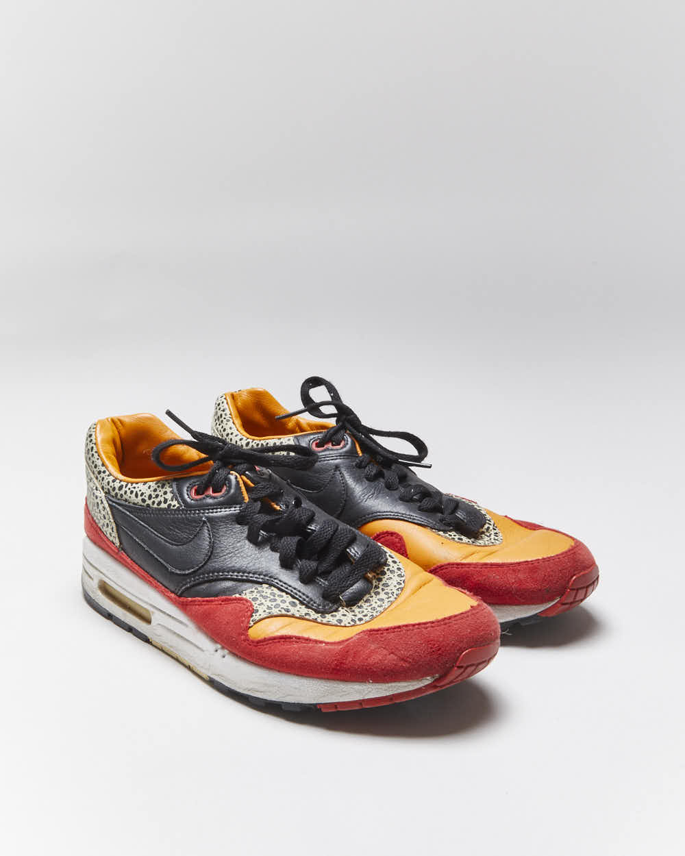 Vintage 00s Nike Air Max 1 Carrot Safari Trainers - UK7.5