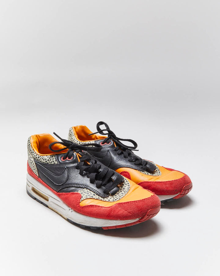 Vintage 00s Nike Air Max 1 Carrot Safari Trainers - UK7.5