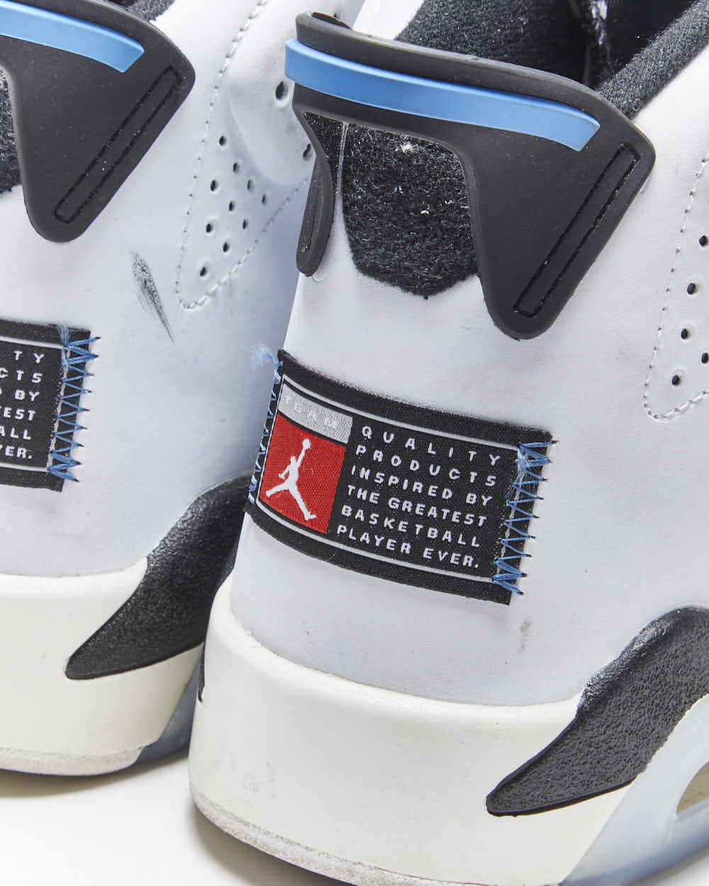 Nike Air Jordan 6 Retro Unc University Trainers - UK8.5