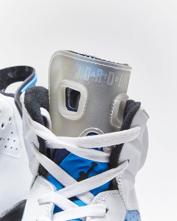 Nike Air Jordan 6 Retro Unc University Trainers - UK8.5