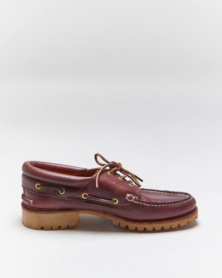 Vintage Timberland Leather Boat Shoes - UK10