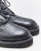 Vintage Armani Exchange Leather Lace-up Boots - UK6