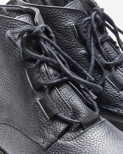Vintage Armani Exchange Leather Lace-up Boots - UK6