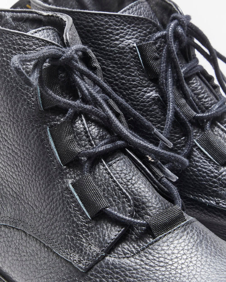 Vintage Armani Exchange Leather Lace-up Boots - UK6