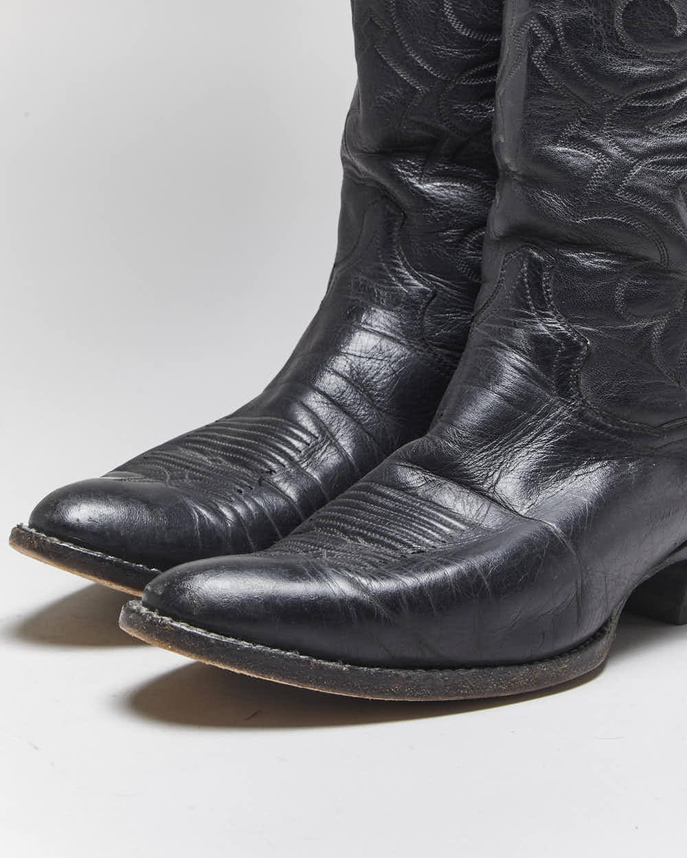 Vintage Sanders Cowboy Boots - UK8