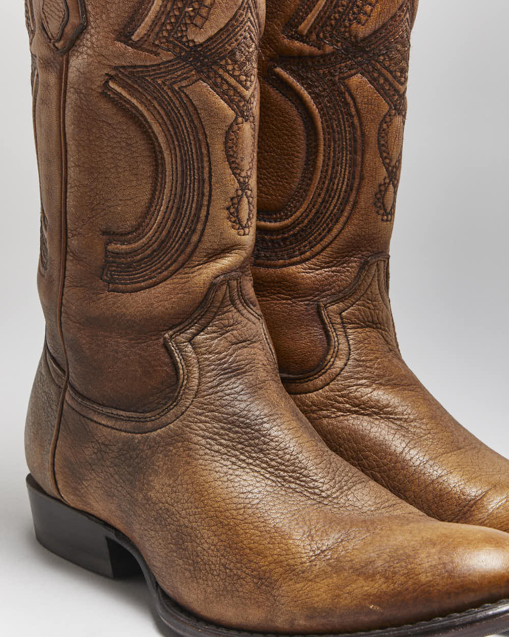 Vintage Chaudra Cowboy Boots - UK11