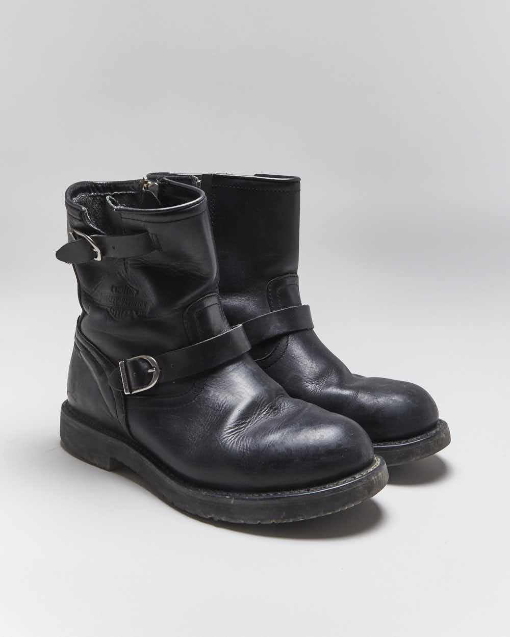 Vintage Harley Davidson Biker Boots - UK8.5