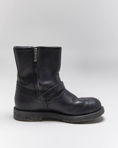 Vintage Harley Davidson Biker Boots - UK8.5