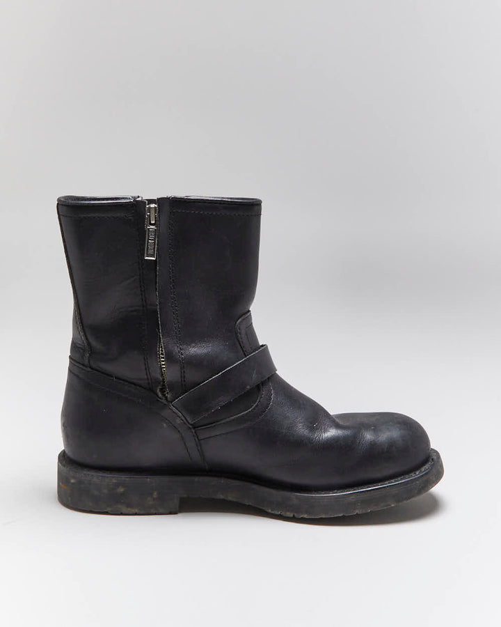 Vintage Harley Davidson Biker Boots - UK8.5