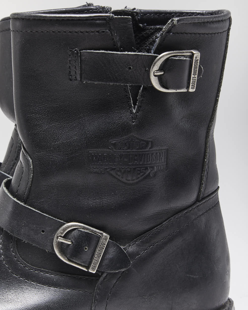 Vintage Harley Davidson Biker Boots - UK8.5