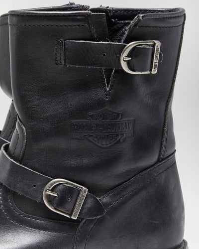 Vintage Harley Davidson Biker Boots - UK8.5