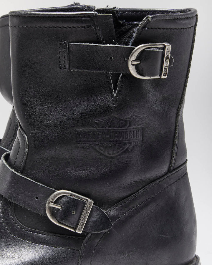 Vintage Harley Davidson Biker Boots - UK8.5