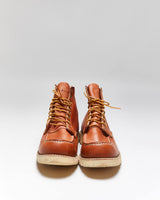 Dead Stock Vintage 1990s Red Wing Irish Setter Heritage Classic 6 Inch Moc Toe Leather Boots - UK13
