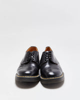 Vintage 1990s Black Solovair Made In England Leather Gibson Shoes - UK 8