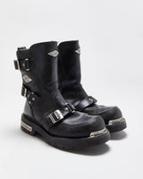 Vintage Harley Davidson Fury Biker Boots - UK7.5