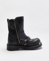 Vintage Harley Davidson Fury Biker Boots - UK7.5