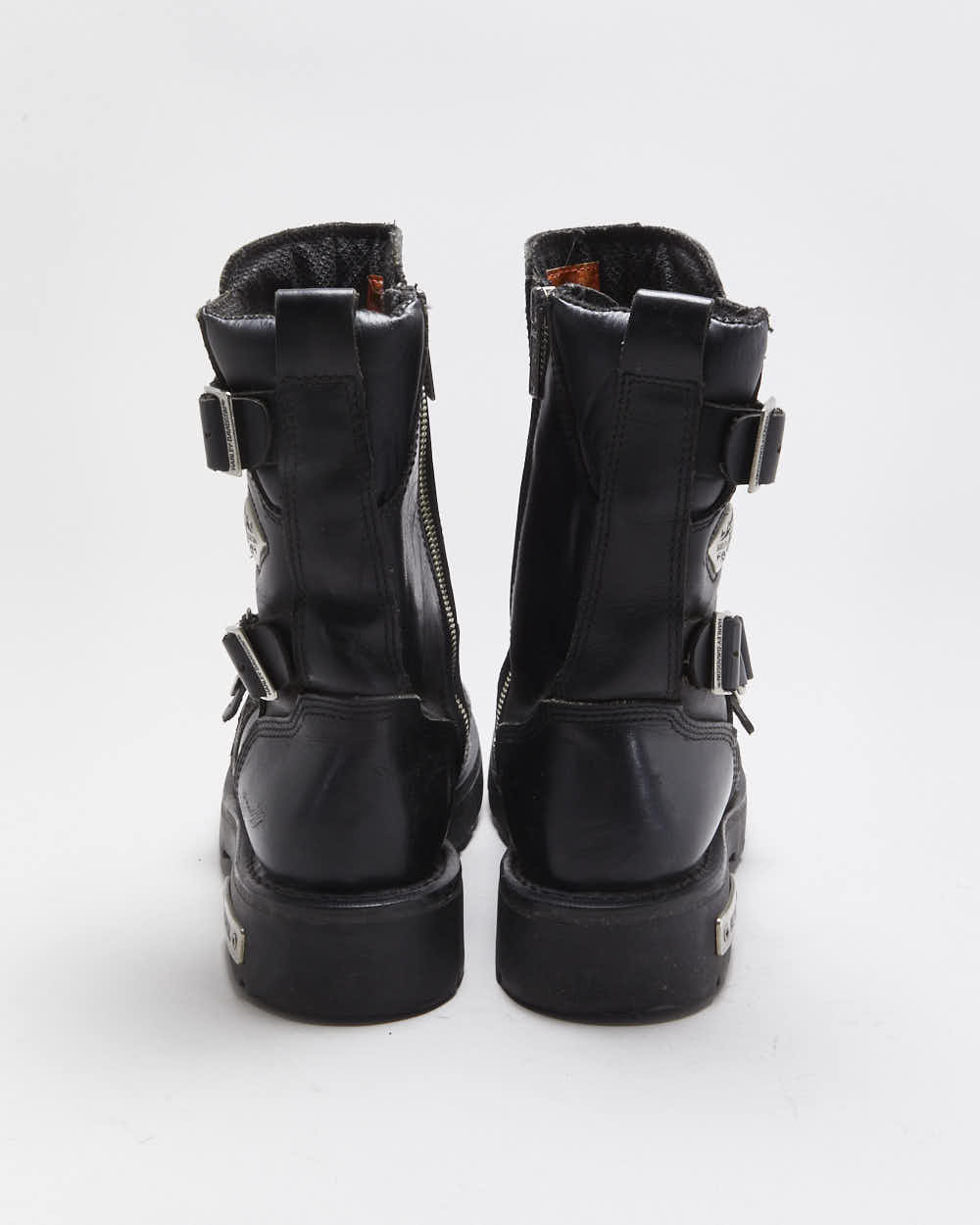 Vintage Harley Davidson Fury Biker Boots - UK7.5