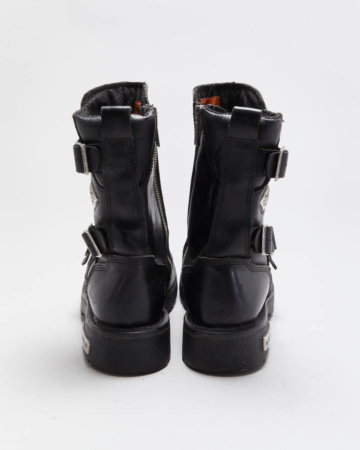 Vintage Harley Davidson Fury Biker Boots - UK7.5