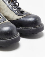 Vintage 1990s John Fluevog Angel Flame Seventh Heaven Sole Leather Derby Shoes - UK9