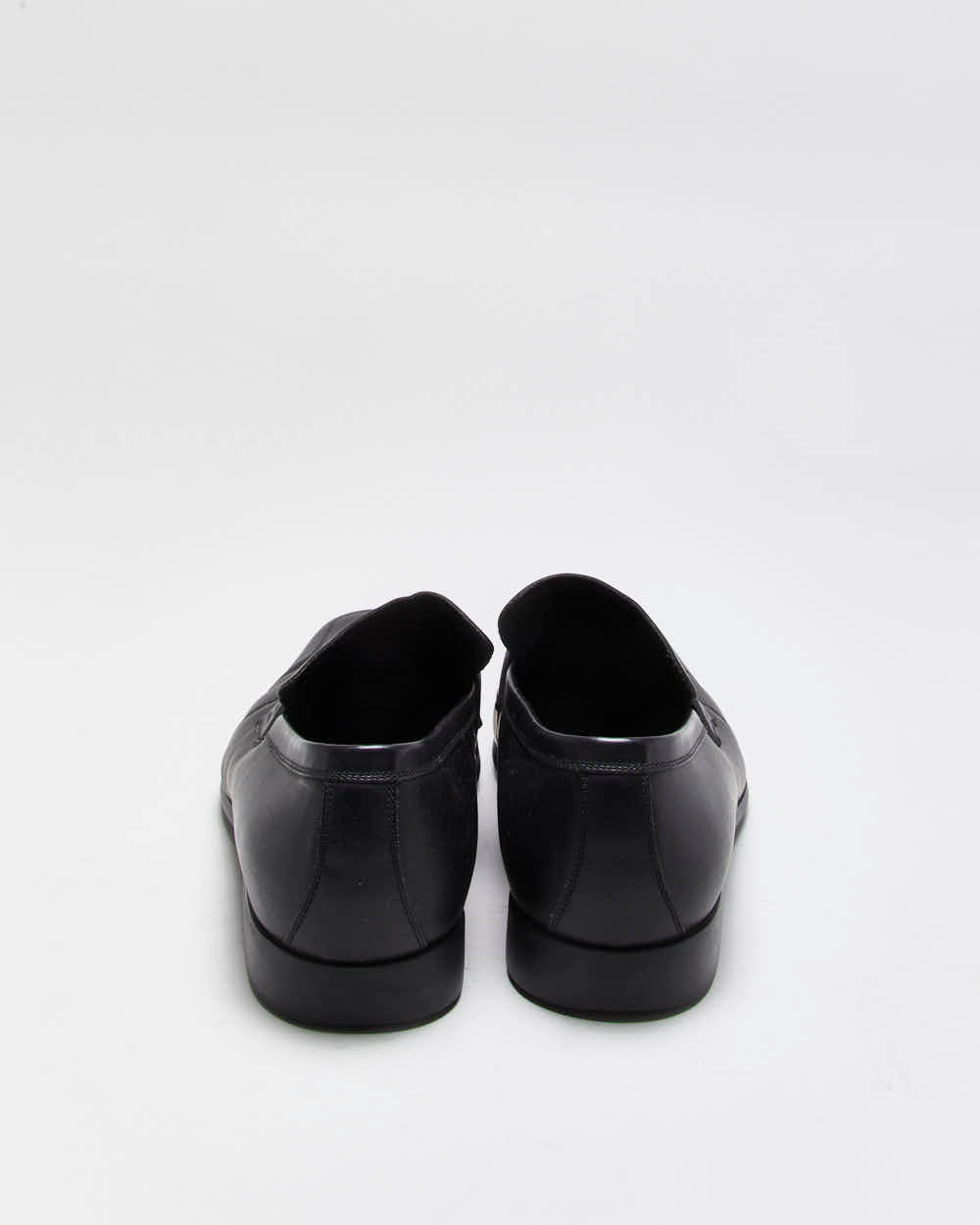 Vintage Y2K 00s Gucci Tom Ford Matte Leather Penny Loafers - UK9.5