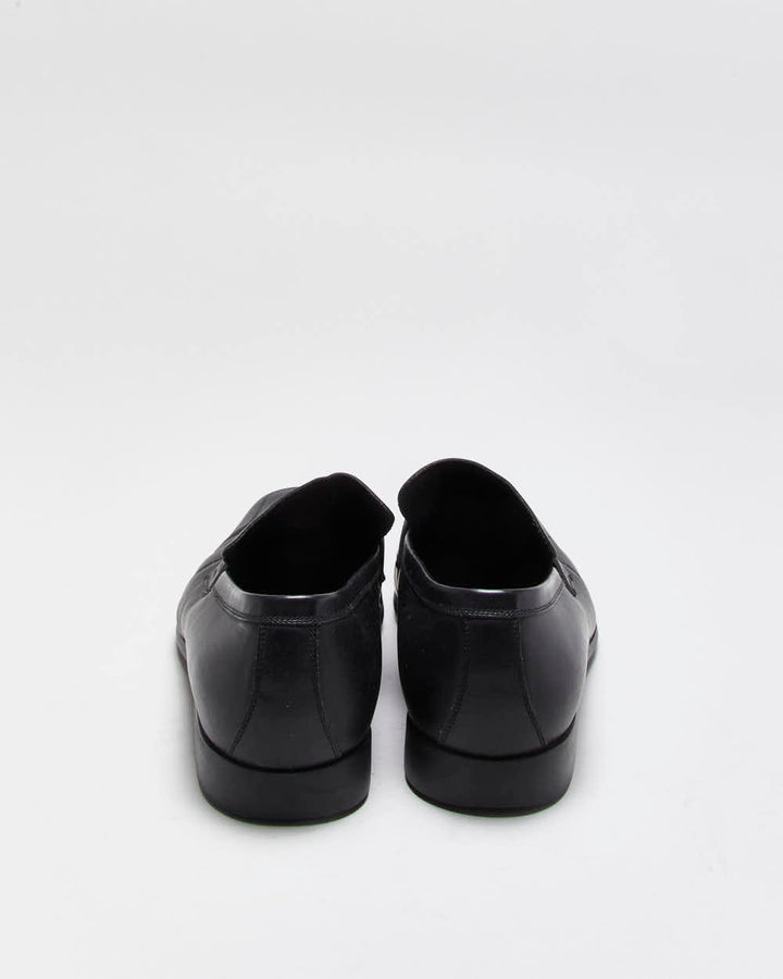 Vintage Y2K 00s Gucci Tom Ford Matte Leather Penny Loafers - UK9.5