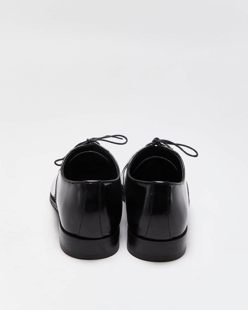 Versace Collection Patent Leather Wing Tip Oxford Brogues - UK8